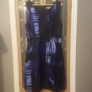 Banana Republic Linen Brushstroke Dress 12